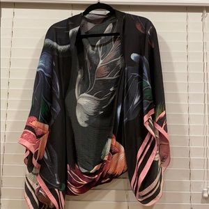 Ted Baker silk cape